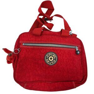 VTG Kipling Hanging Traveller Case Toiletry Bag Organizer John Monkey Keychain